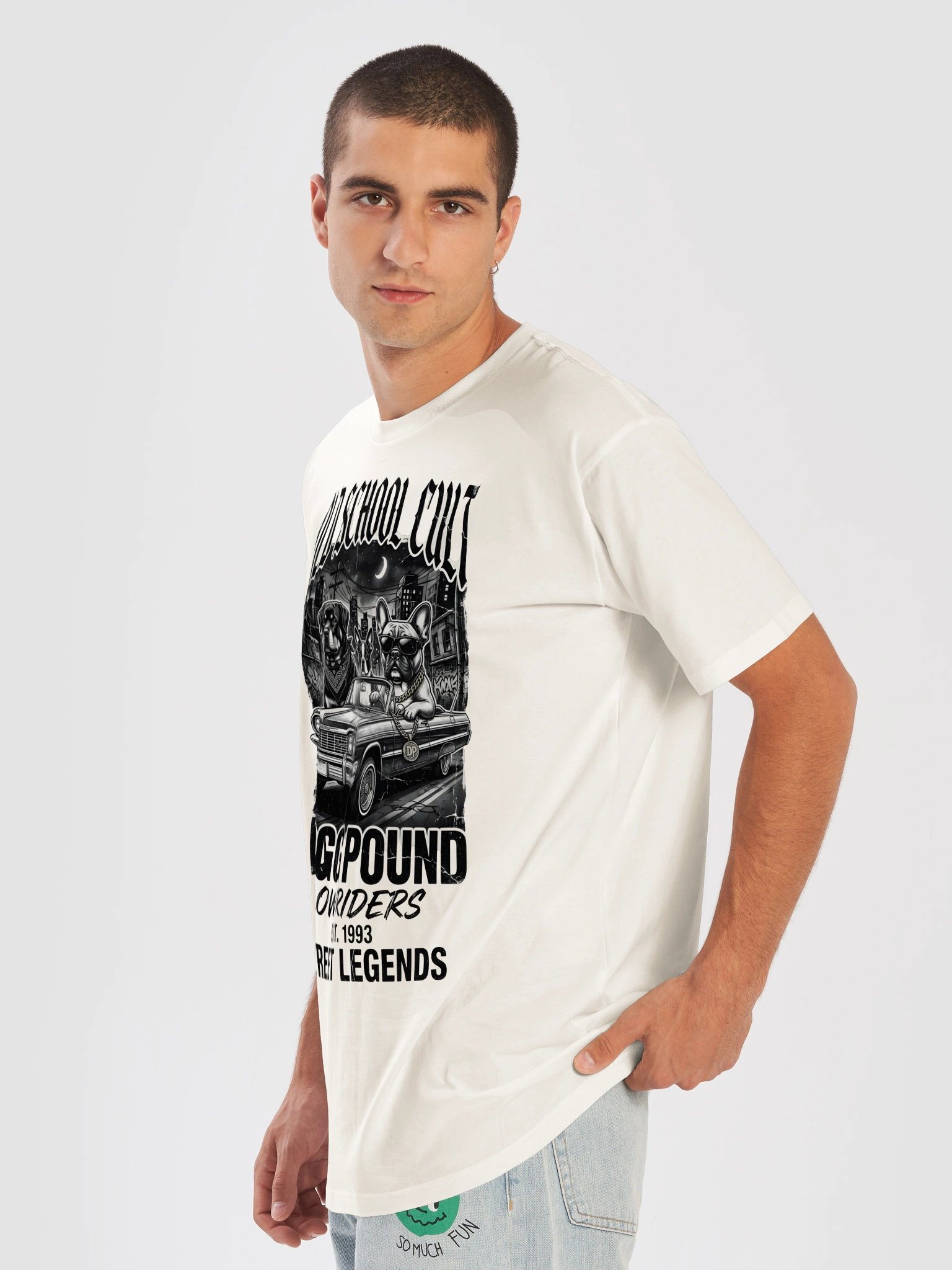 Old School Cult - Dogg Pound Lowriders Vintage Rap Tee product image (26)