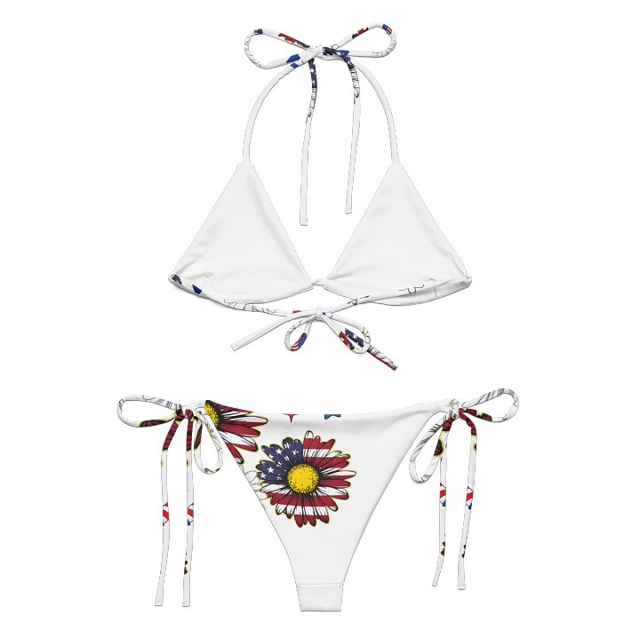 Patriotic Daisies Bikini Set product image (2)