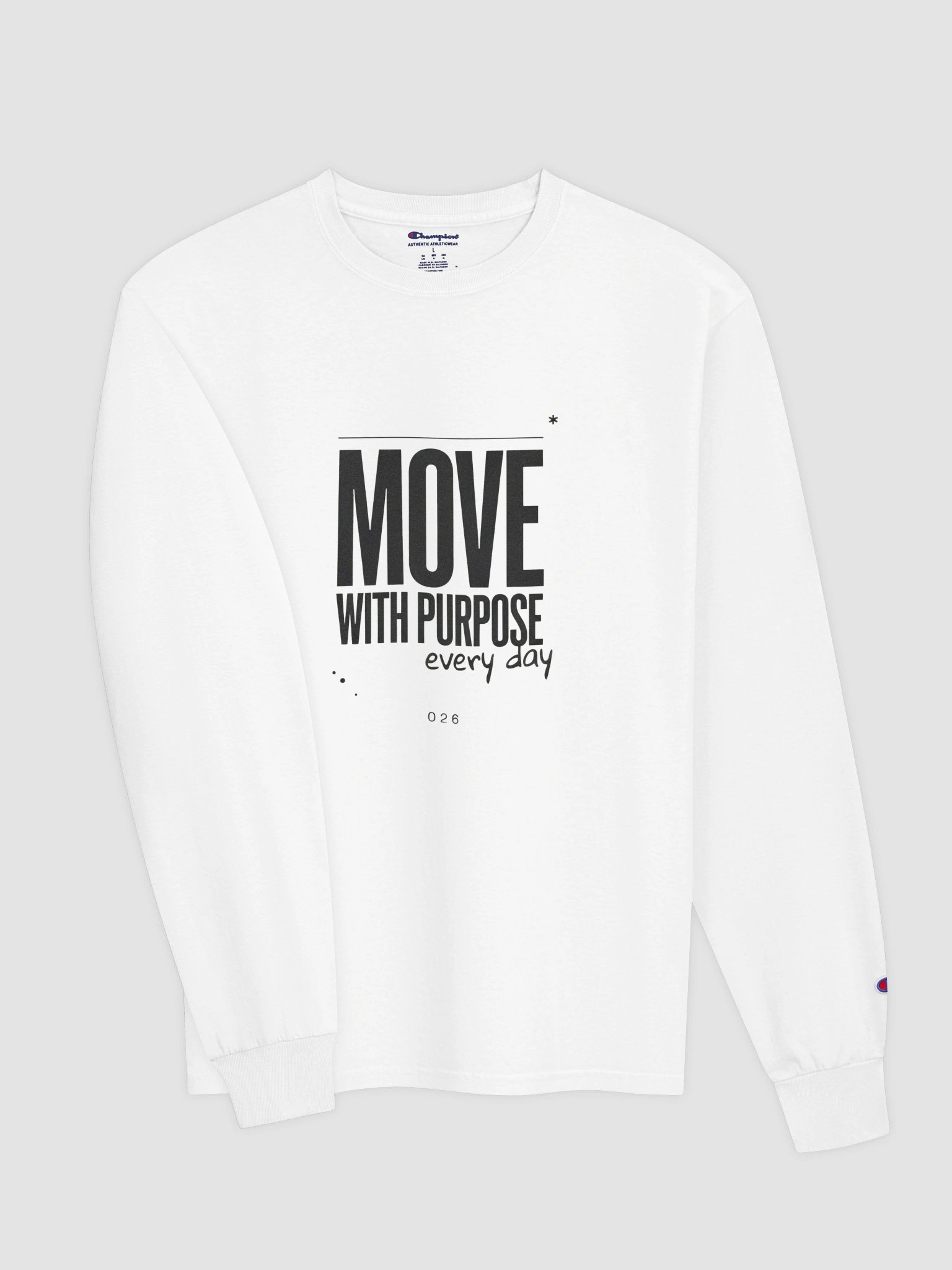 Velyen Move With Purpose Long Sleeve Tee product image (3)
