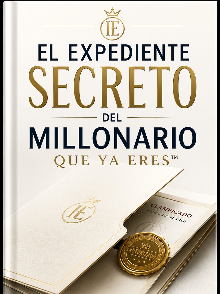 EL EXPEDIENTE SECRETO DEL MILLONARIO QUE YA ERES™ product image (1)