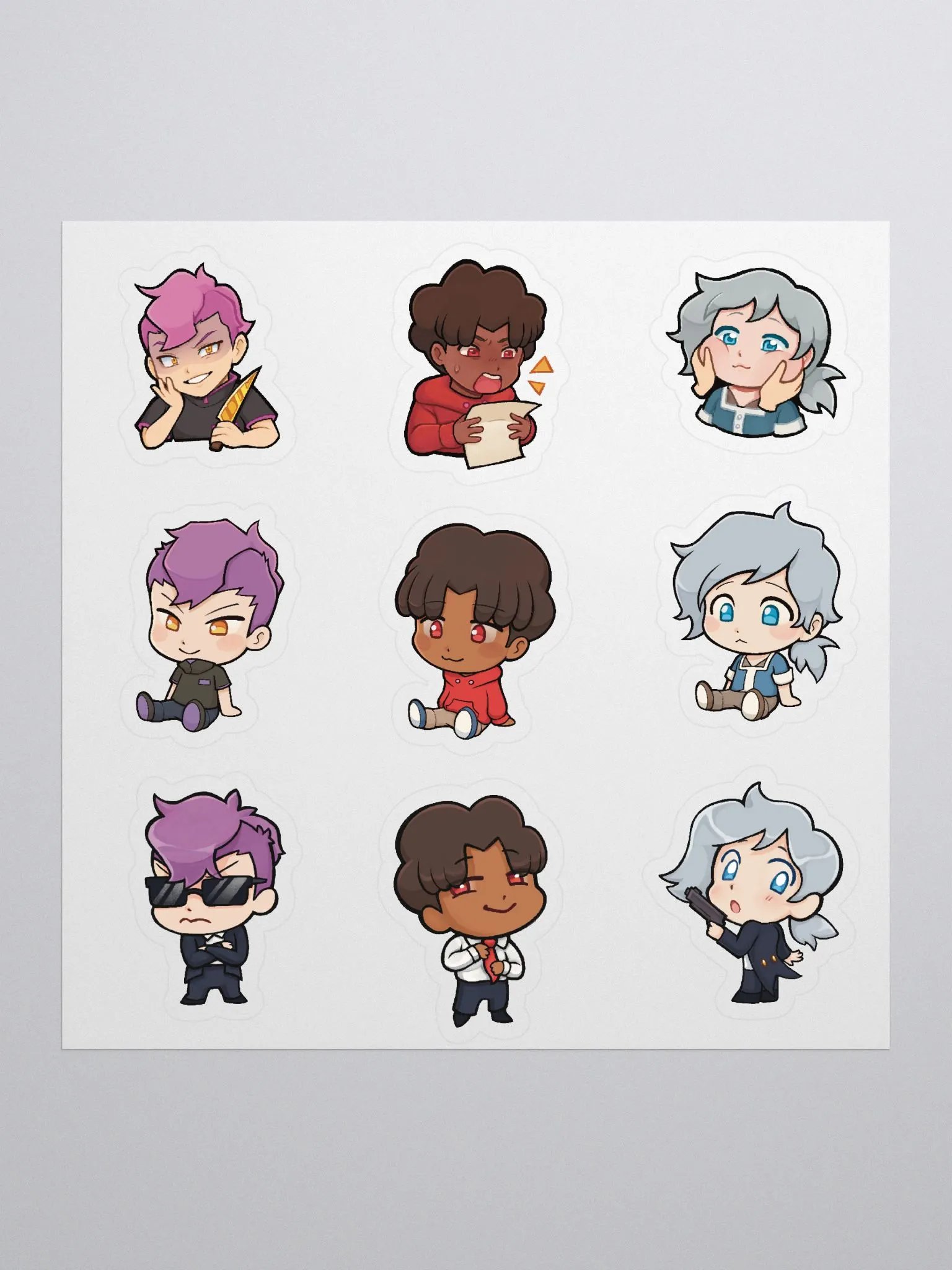 Plan3 Sticker Set #1 product image (1)