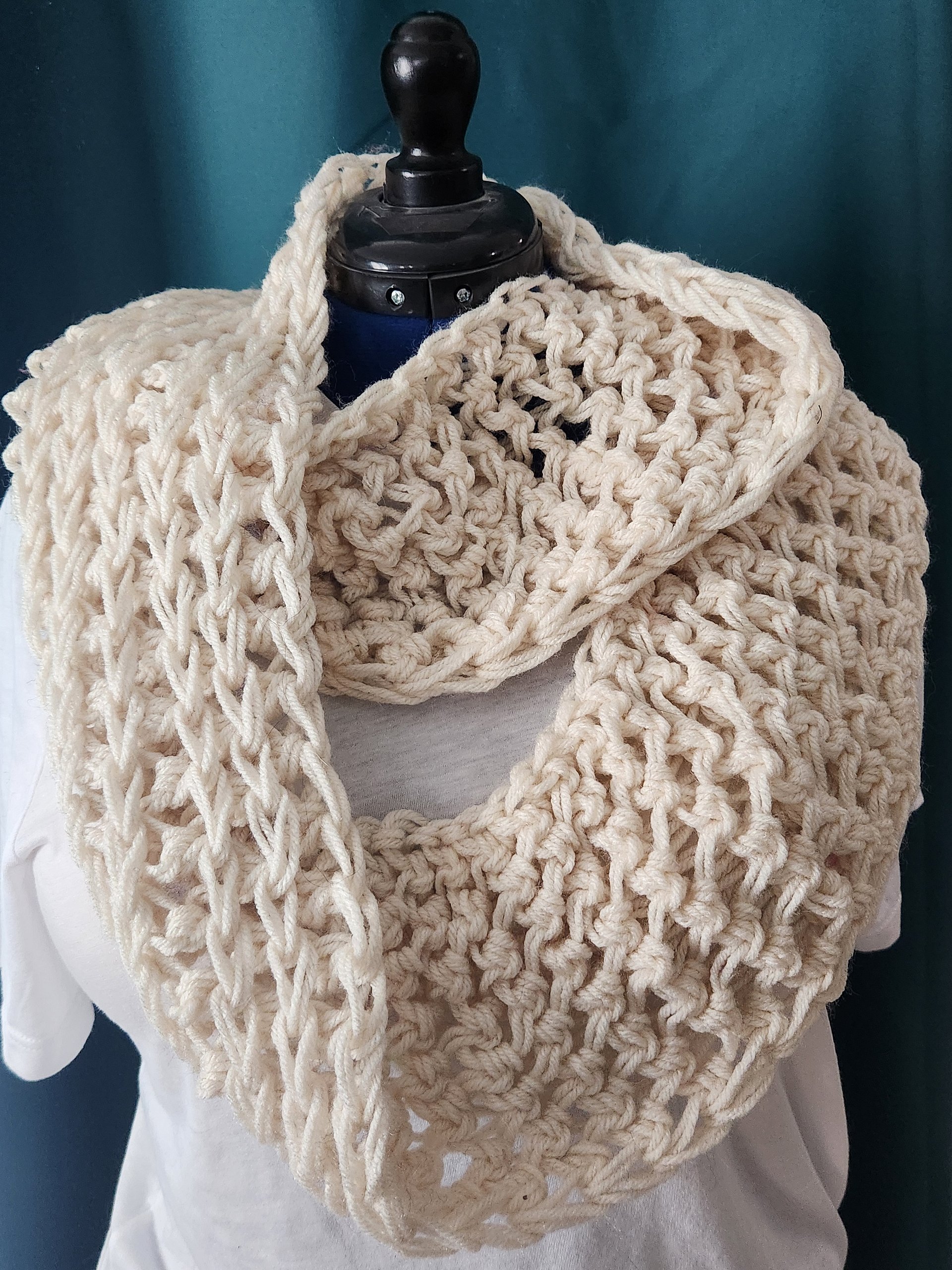 Faux Knit Infinity Scarf product image (1)