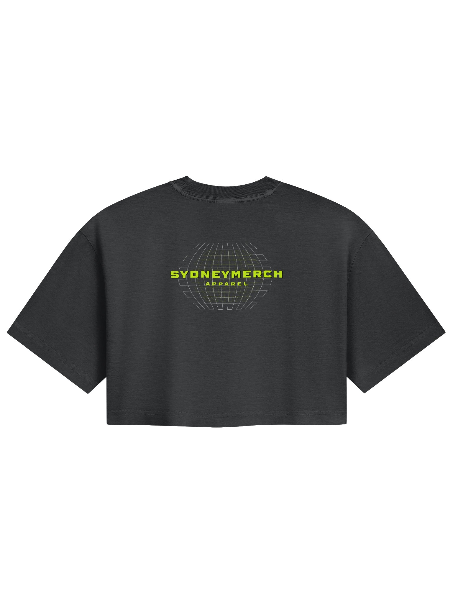 Minimal Black Graphic Cropped Tee product image (2)