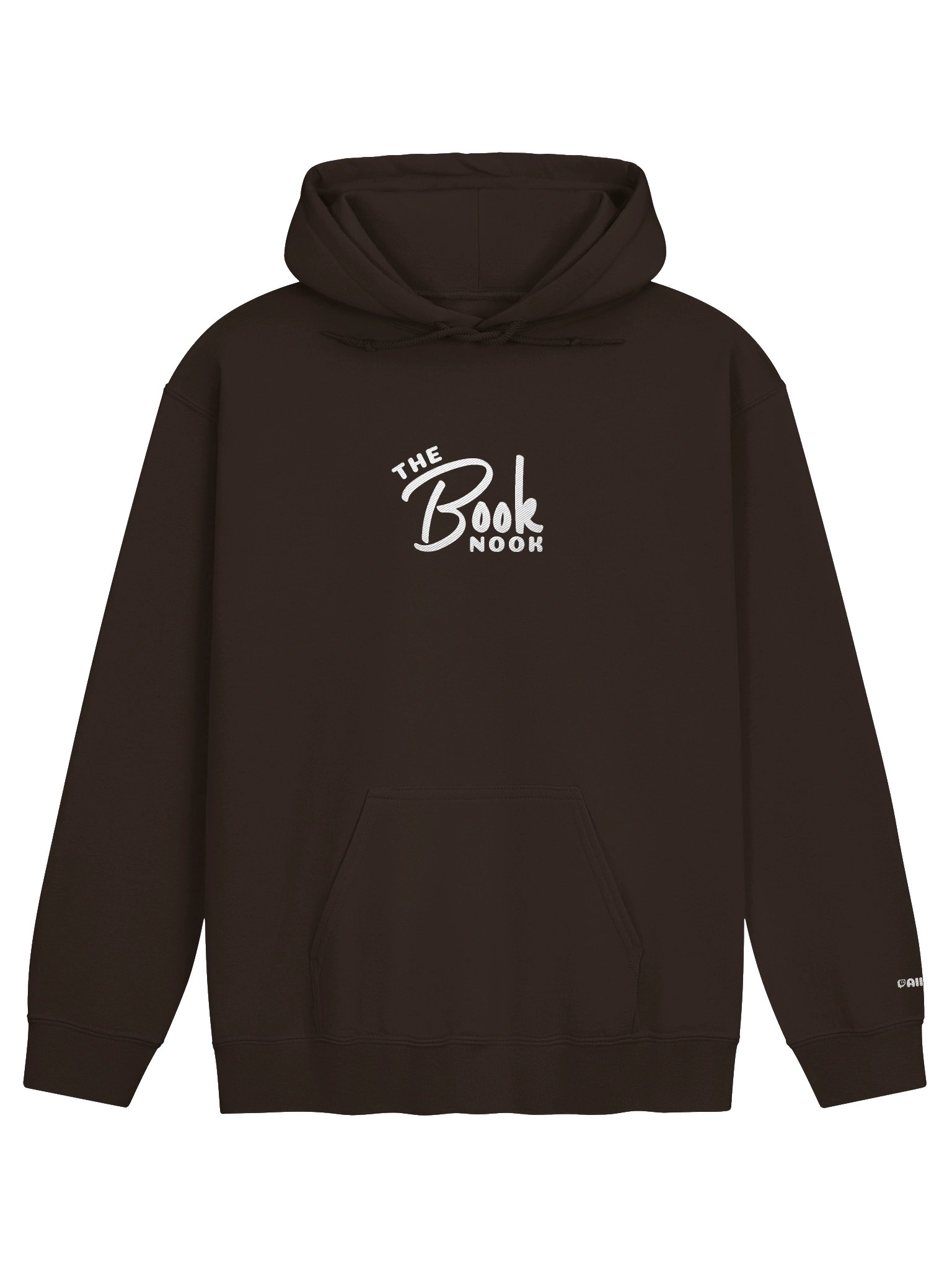 book nook sweatshirt - white embroidery product image (1)