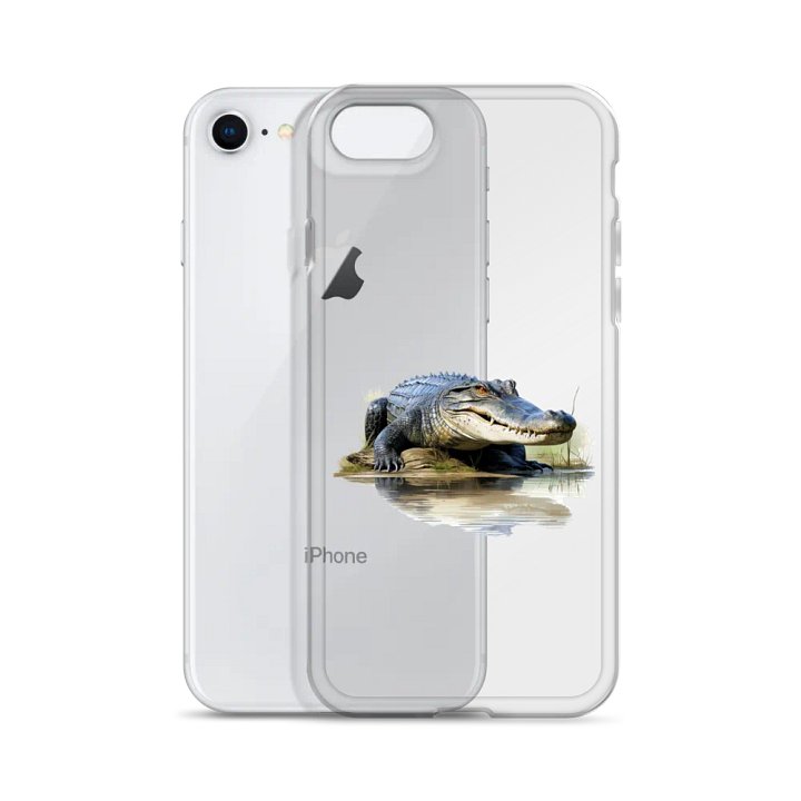 Gator Guardian Clear iPhone Case product image (51)
