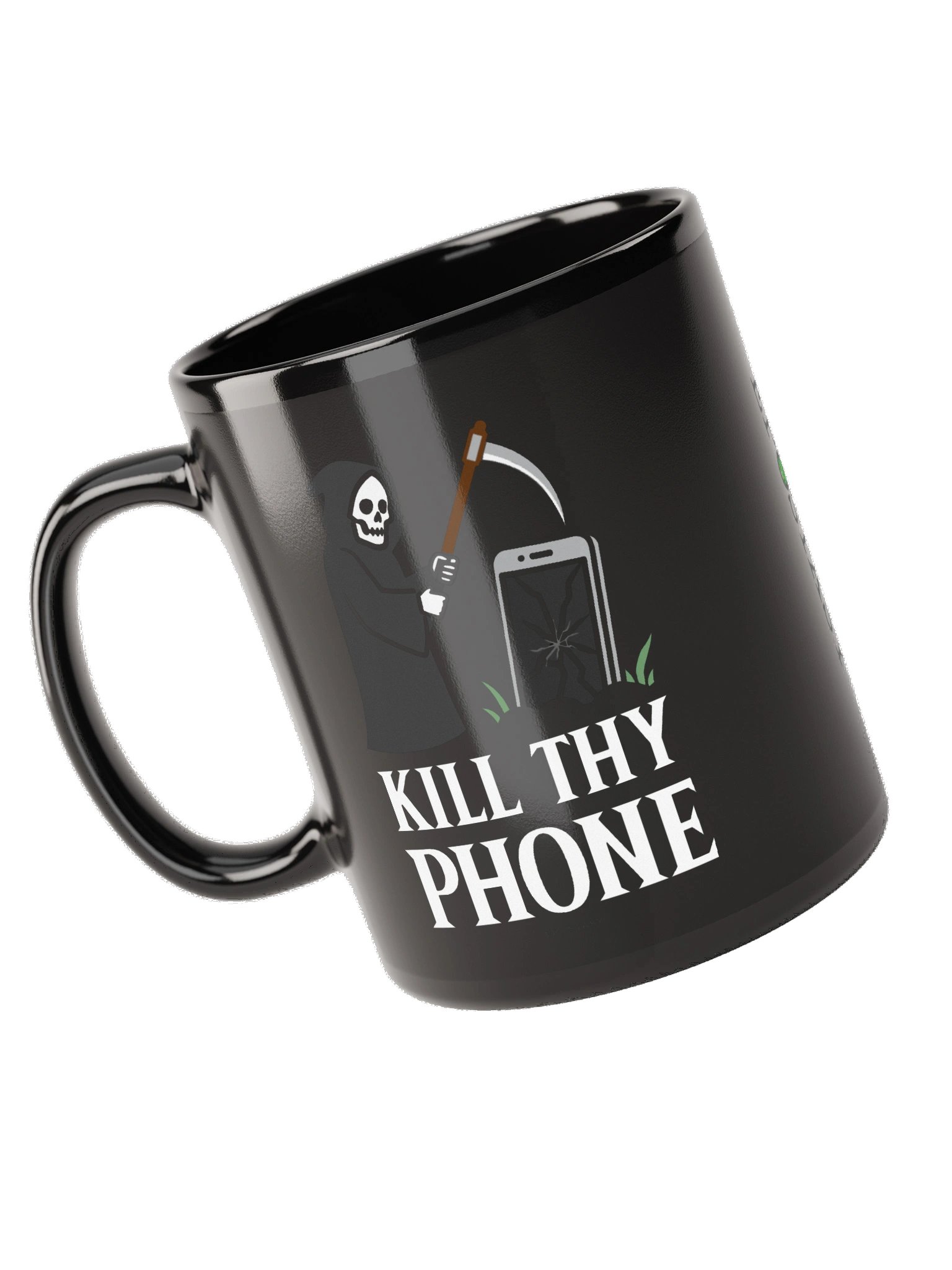 Kill Thy Phone Black Mug product image (9)