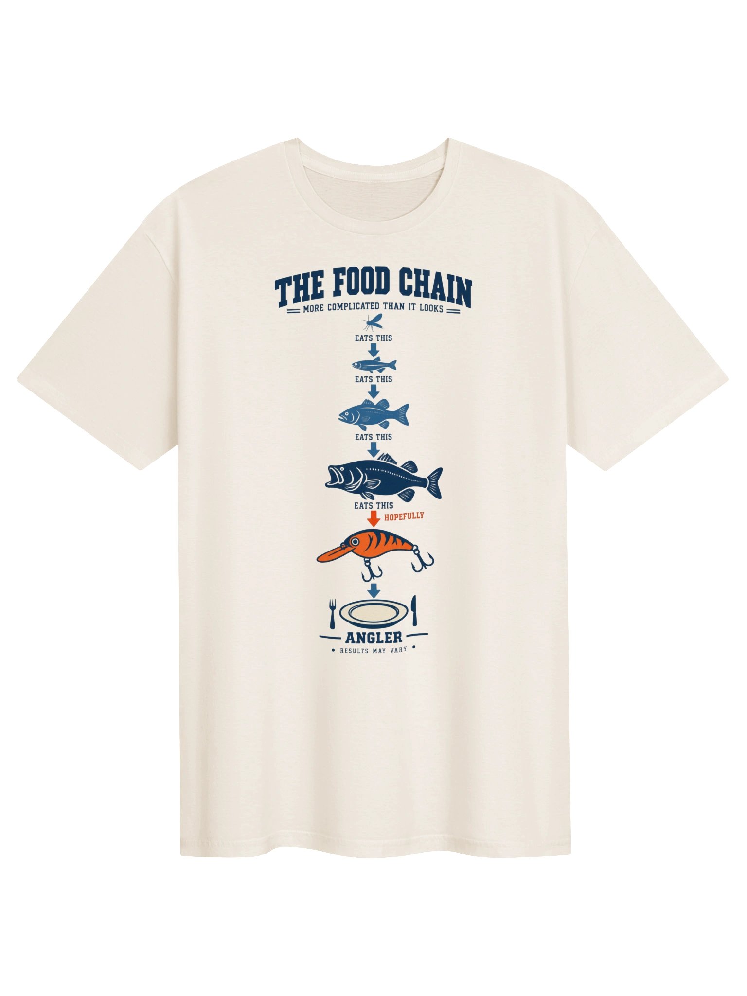 The Angler Food Chain T-Shirt product image (1)