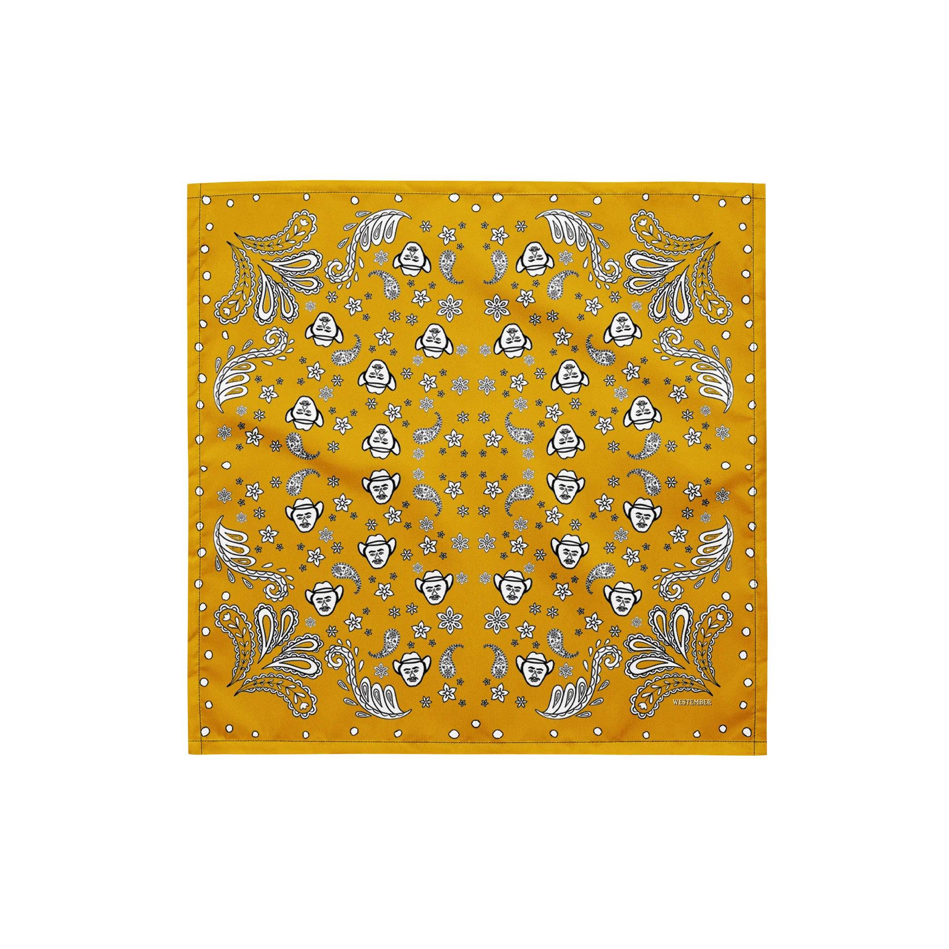 WESTEMBER 2026 BANDANA - GOLDEN product image (1)