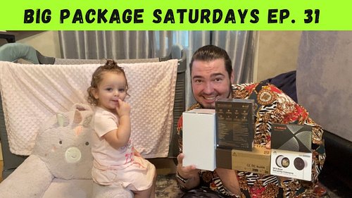 Today is Big Package Saturday Episode 31! From some new headphones, to a Window Mount Security Camera.
Check out the latest i...
