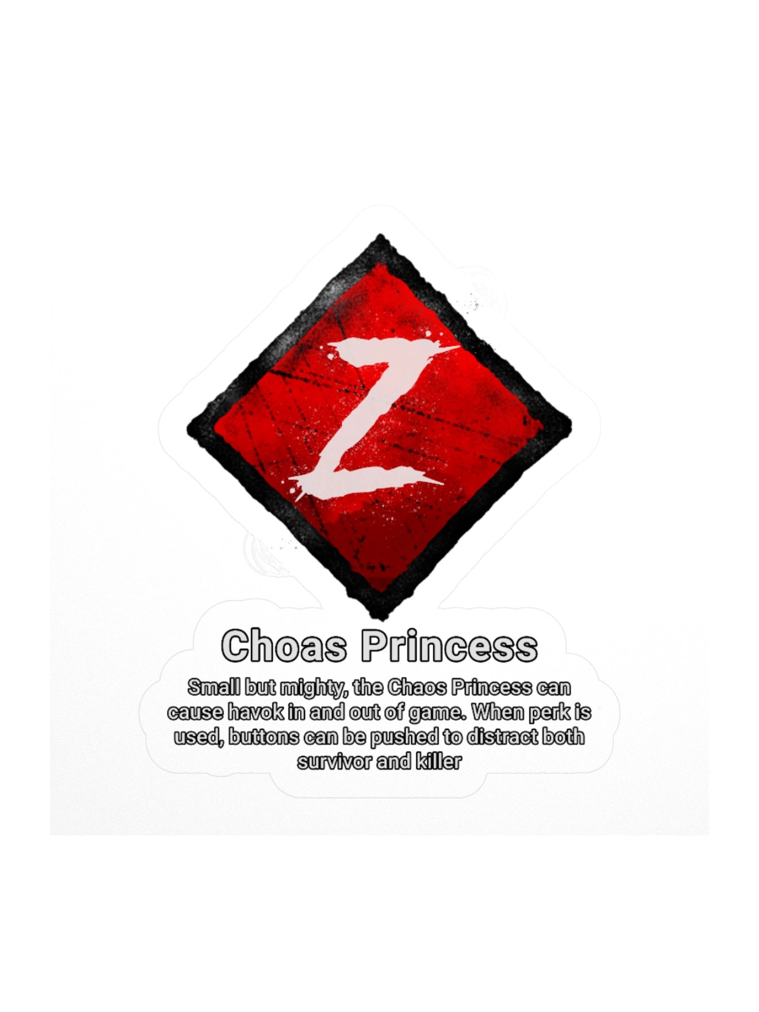 DbD Fun: Chaos Princess Sticker product image (1)