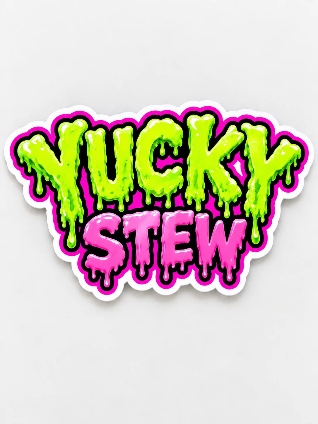 YUCKY STEW STICKER product image (2)