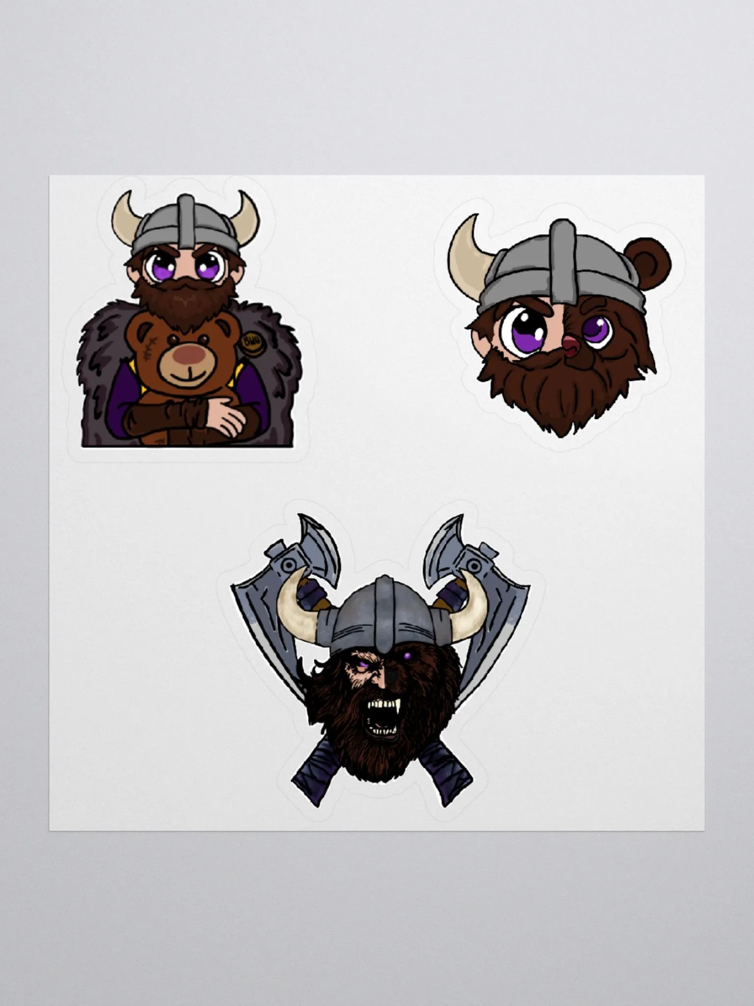 BareWtihCozyChaos Stickers product image (3)