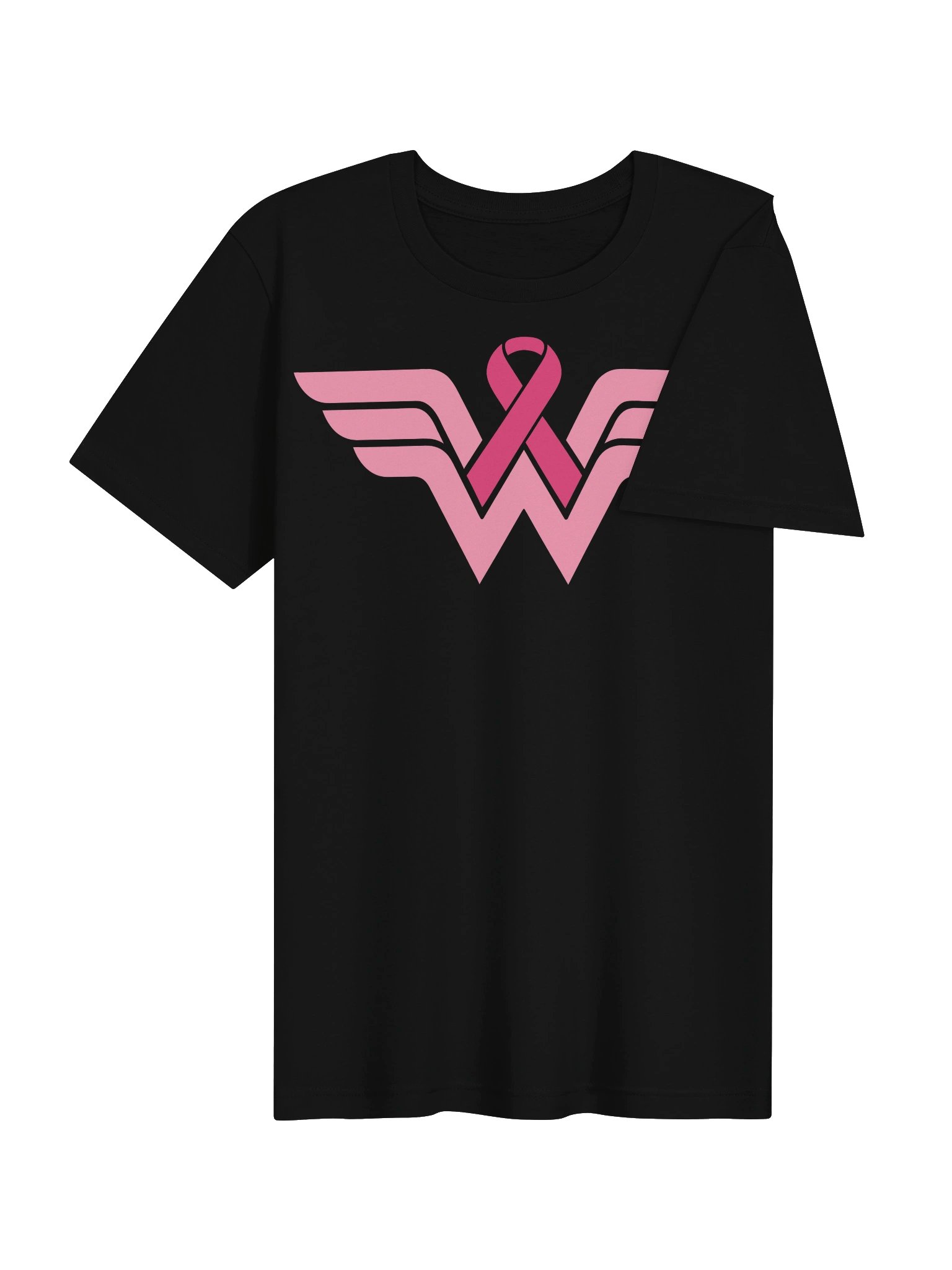 Pink Ribbon Wing Logo Tee product image (40)