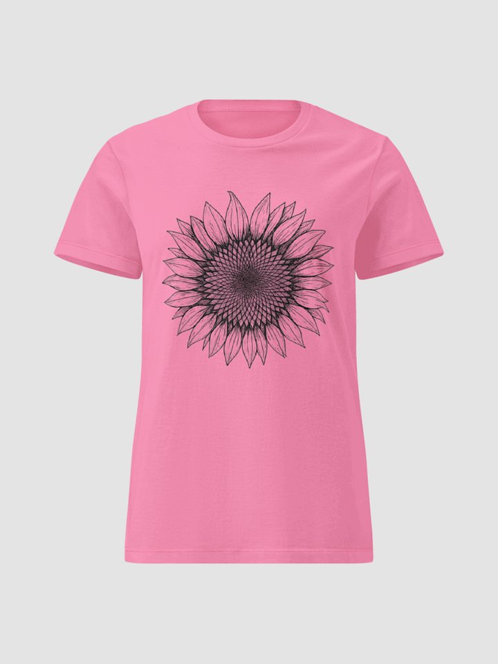 Women’s Sunflower Graphic Tee – Short Sleeve, Soft Cotton, Casual Summer Top product image (25)