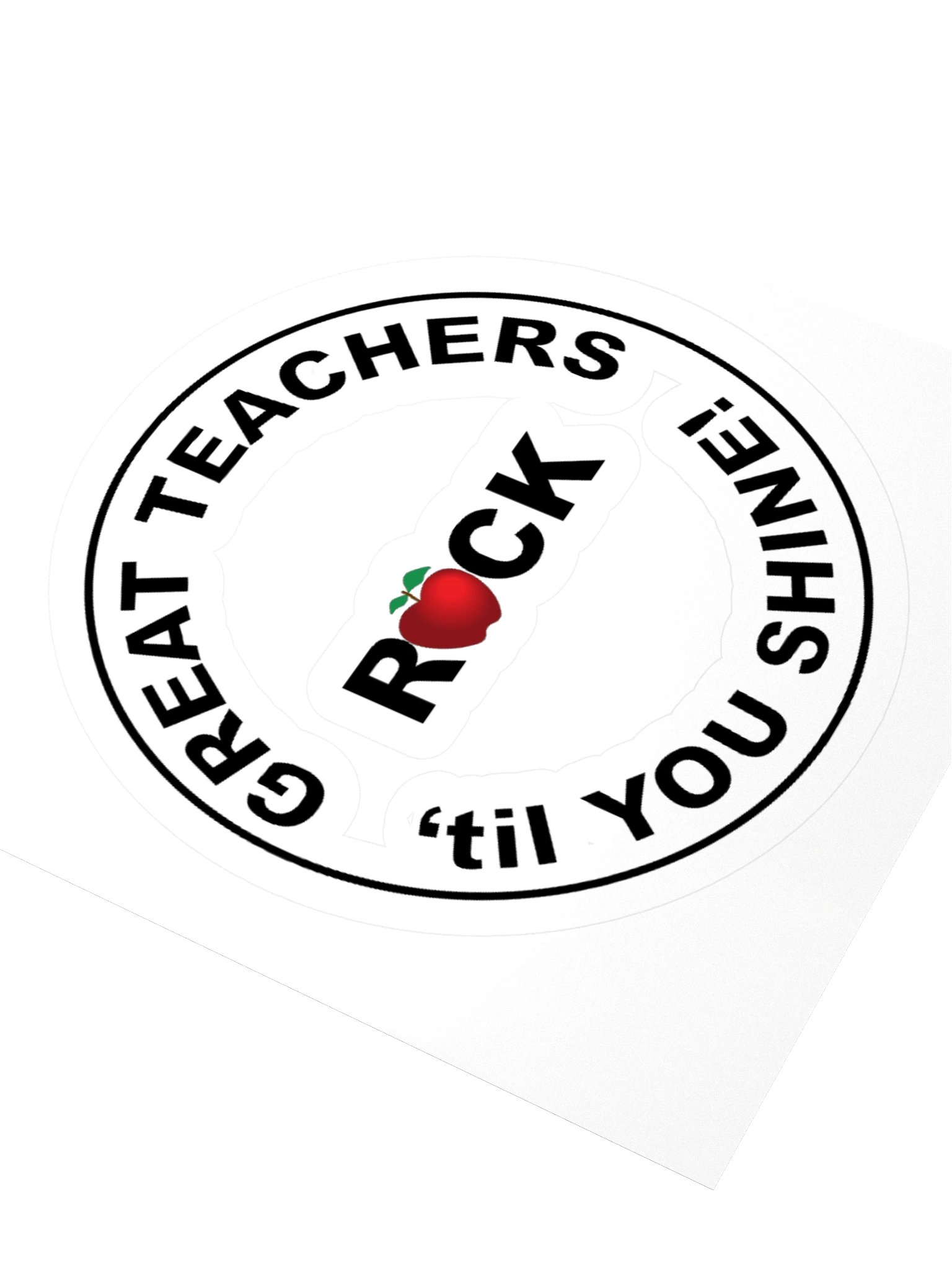 GREAT TEACHERS ROCK! STICKERS product image (3)