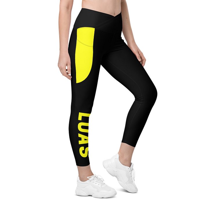 Luas | Crossover Semi Compression Leggings with Pockets & Sun protection product image (2)