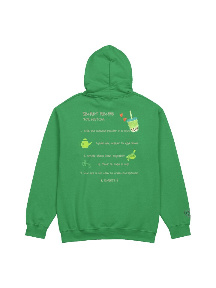 secret matcha recipe Hoodie product image (2)