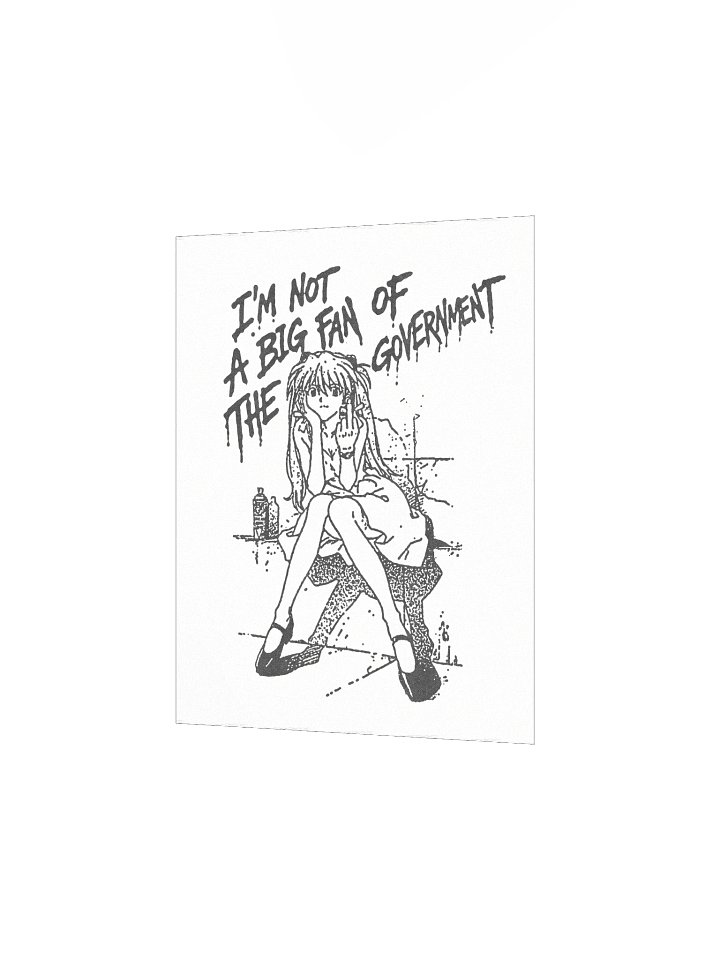 NOT A BIG FAN ! Art Print. number 4 product image (2)