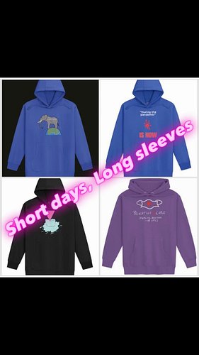Short days, Long sleeves. Stock up on your fave hoodies, long sleeve tees, and beanies for the season! #fyp #shop #queer #for...