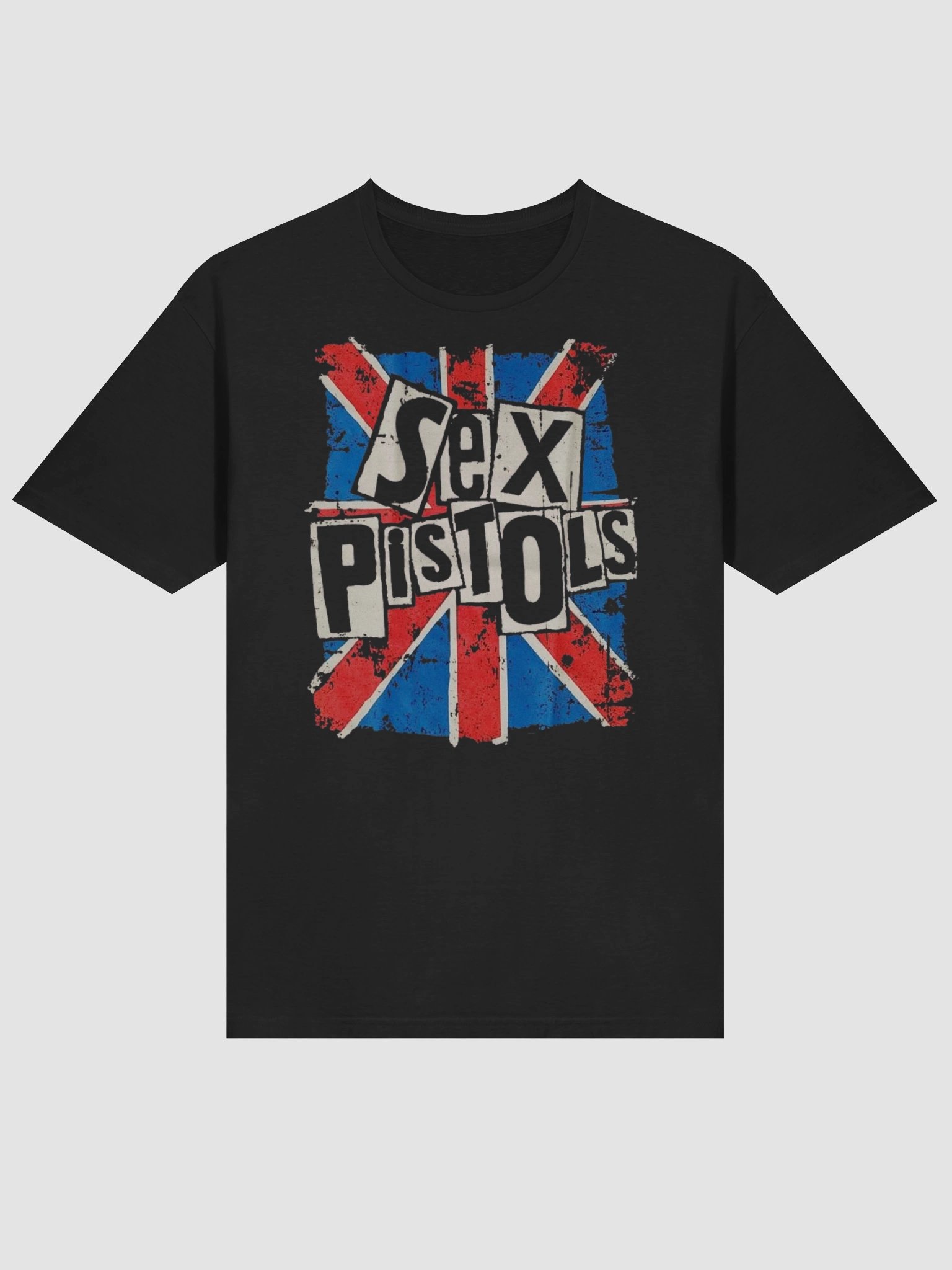Sex Pistols T-Shirt Union Jack Distressed Vintage 1977 | Johnny Rotten Sid Vicious Punk Rock Graphic Tee | Never Mind The Bollocks Collector Shirt product image (3)