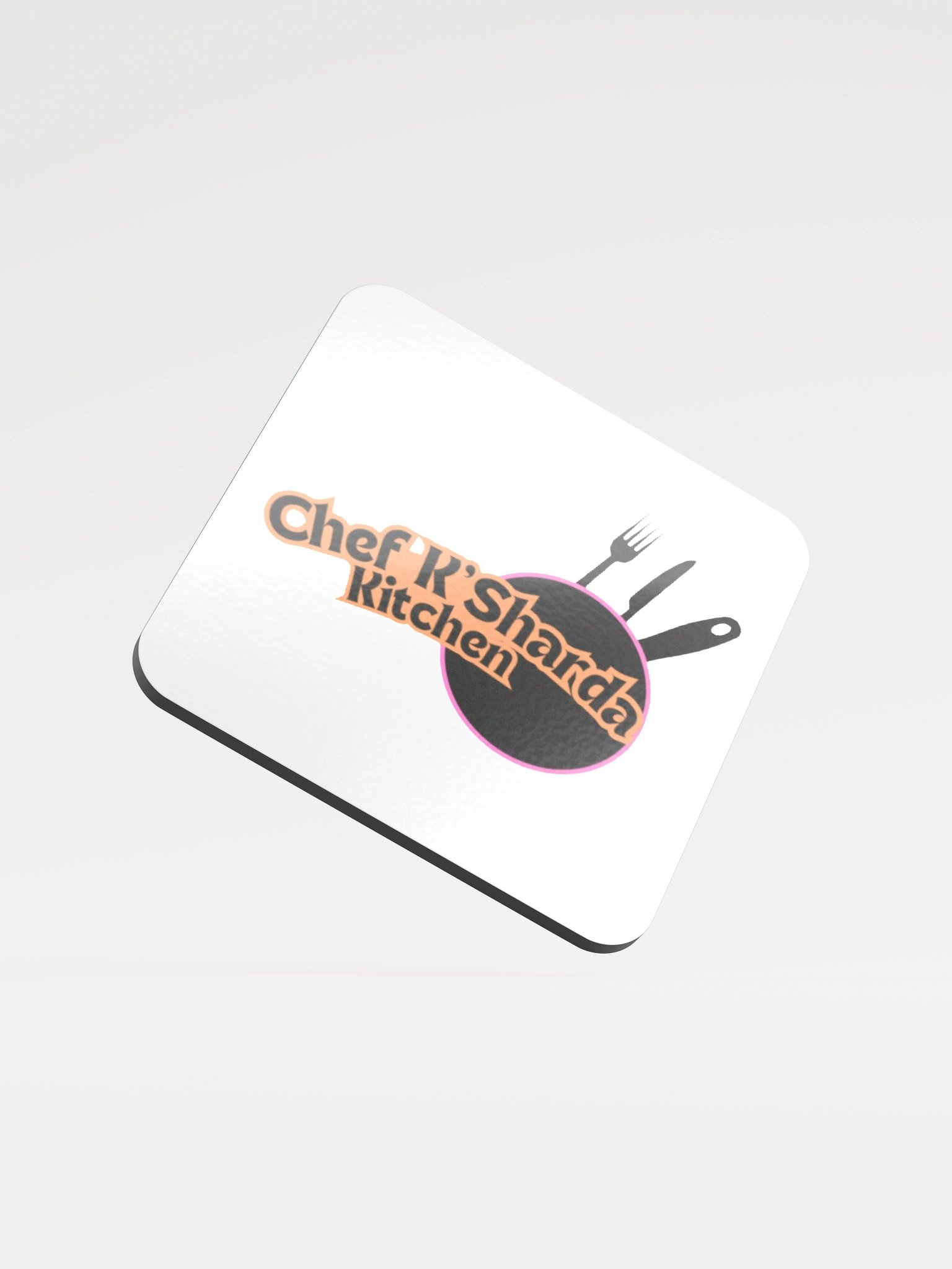 Culinary Chic Glossed Cork Coaster product image (1)