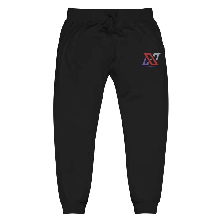 Fleece Sweatpants w/purple logo product image (1)