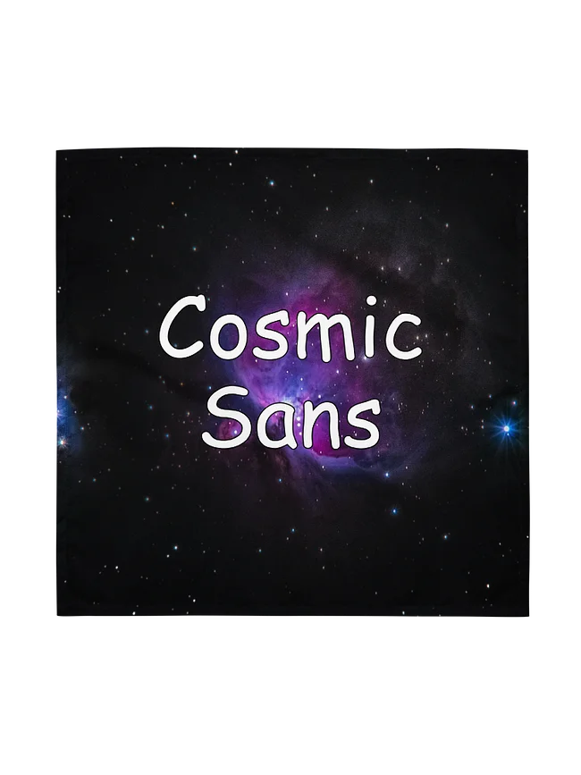 Cosmic Sans