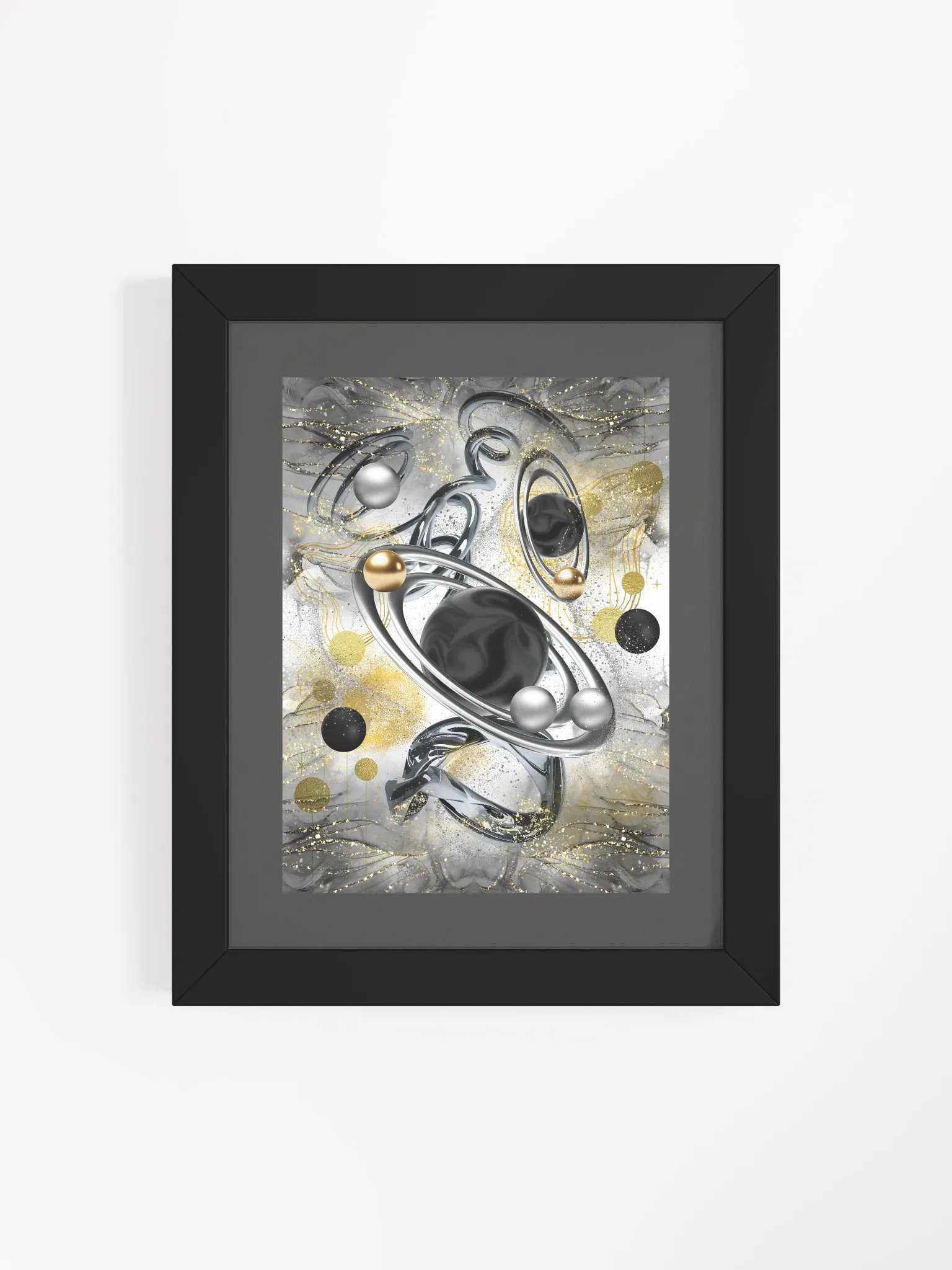 Cosmic Fusion Framed Poster product image (4)