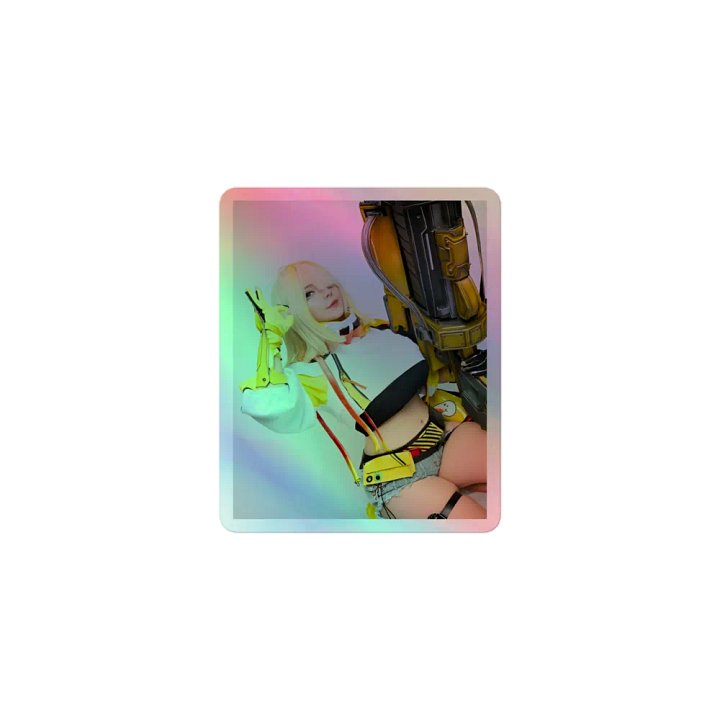 JuicyJinxs Elegg Cosplay Holographic Sticker product image (1)