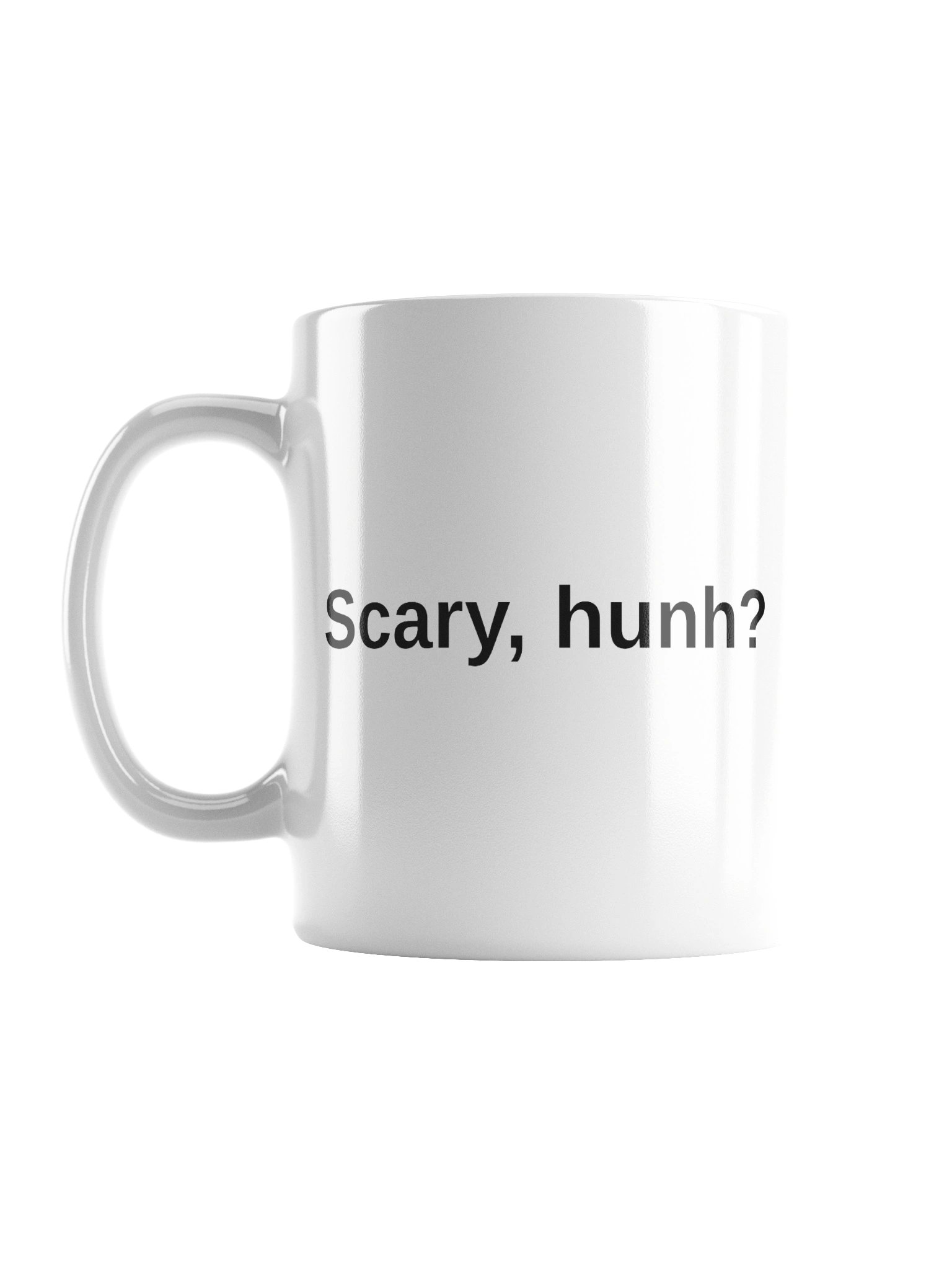 Scary Glossy White Cup product image (1)