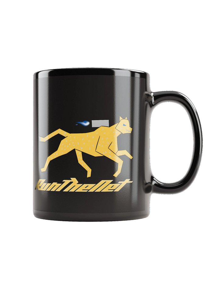 Run The Net Flash Mug (Black) product image (1)