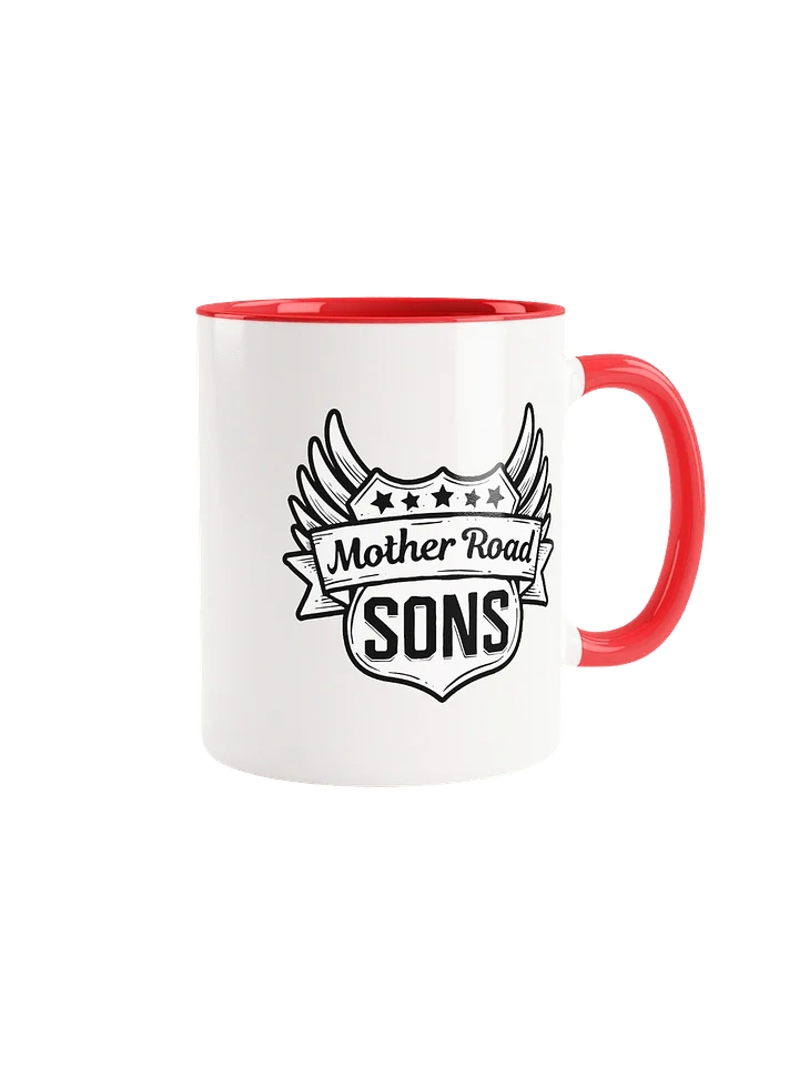 Logo Mug- White & Read product image (2)