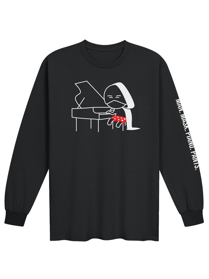 *BRAND NEW* Man. Mask. Piano. Pants. Long Sleeve product image (1)