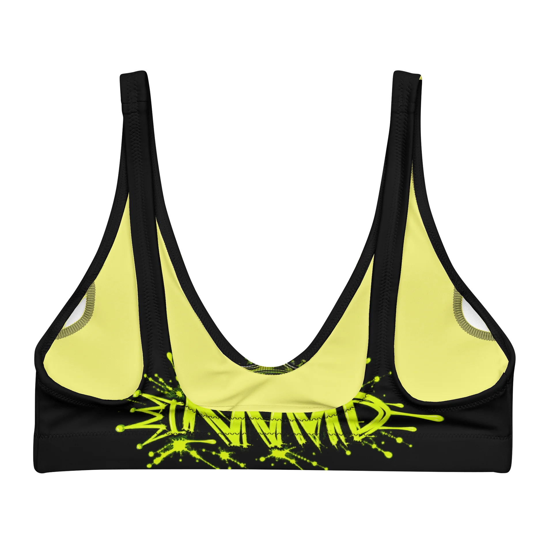 Ride Different Neon Graffiti Bikini Top product image (2)