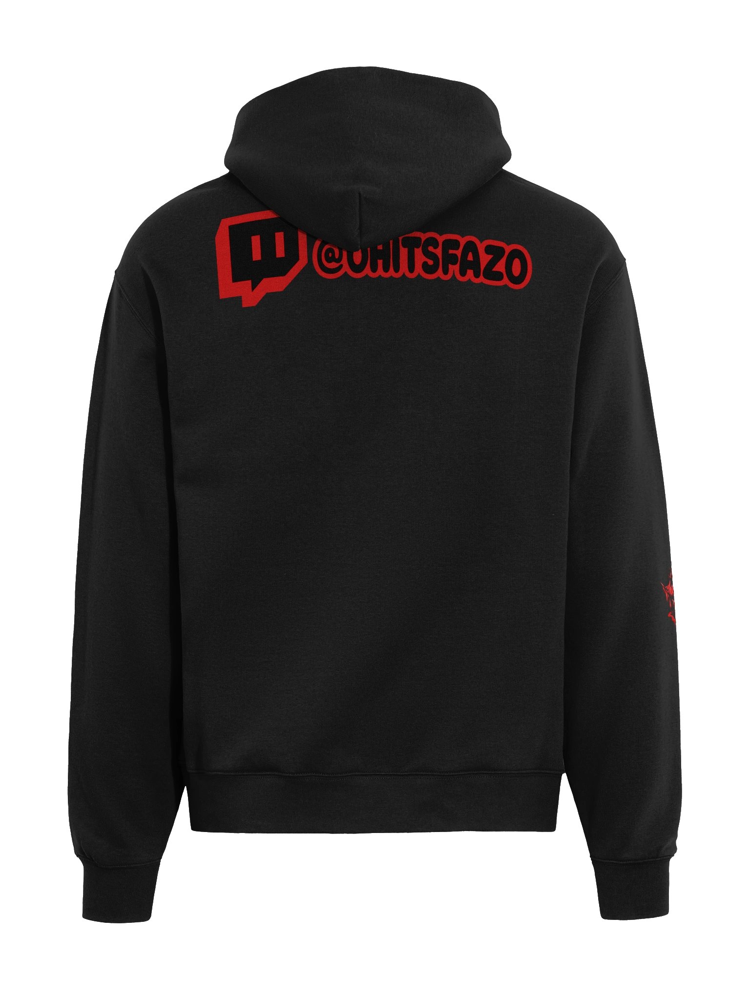 FAZO Twitch Logo Oversized Hoodie product image (5)