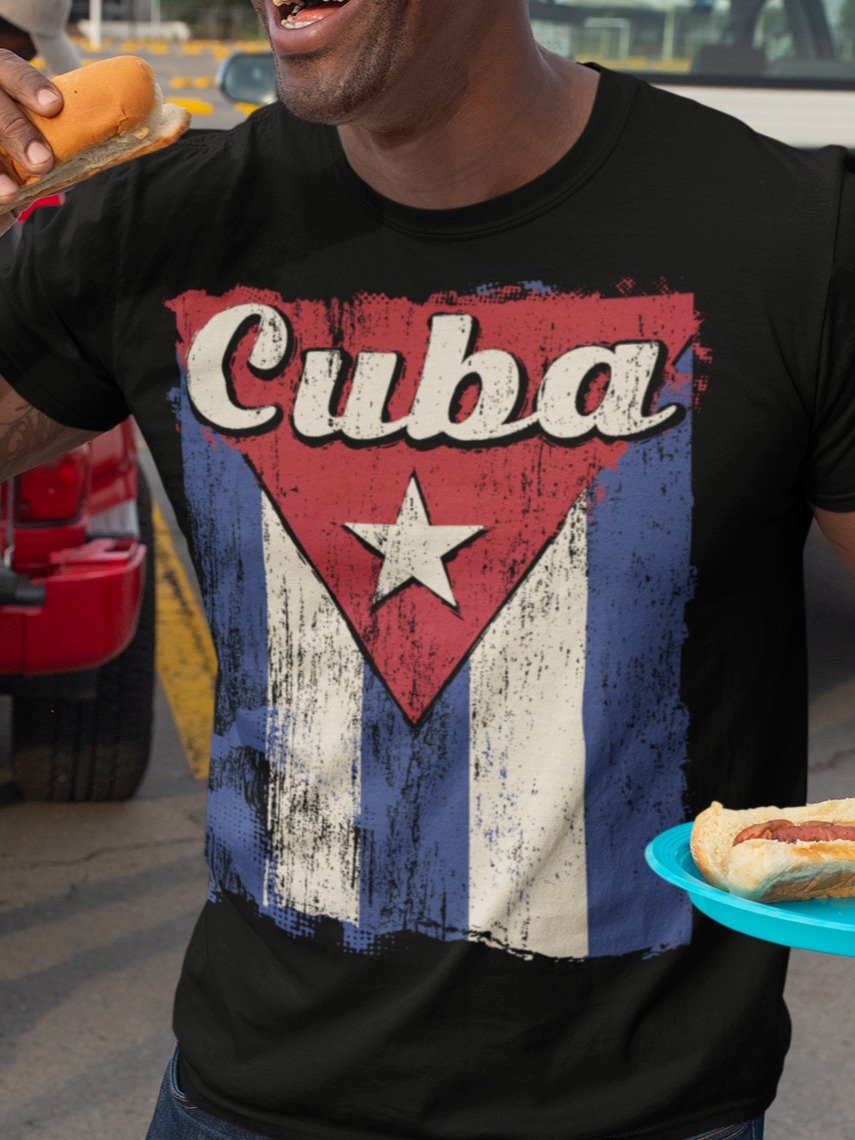 Cuba Flag Shirt Cuban Pride Bandera de Cuba product image (2)
