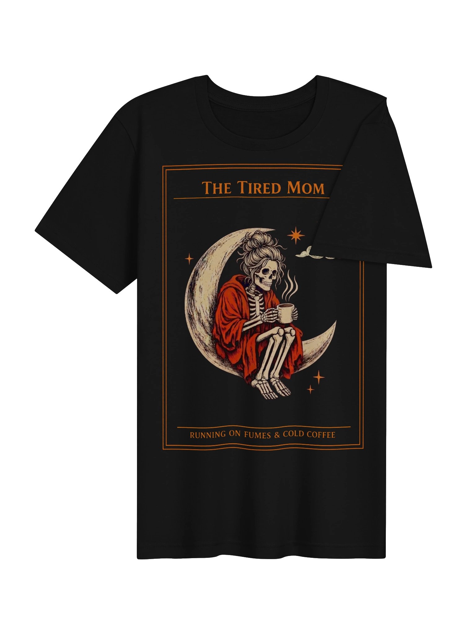 Tired Mom Tarot Card Graphic Tee product image (4)