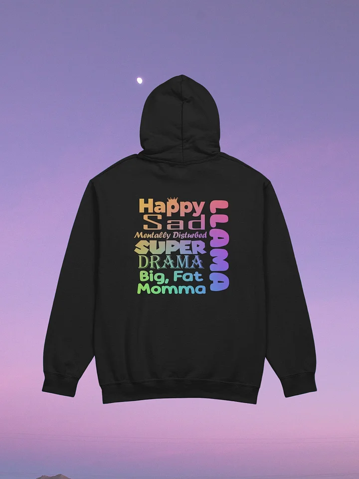 Chaos Llama Hoodie product image (2)