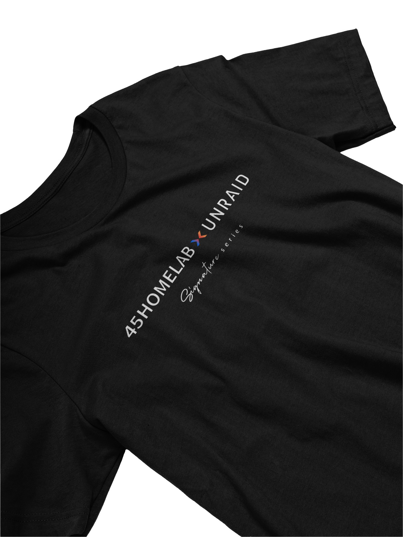 45HOMELAB x Unraid: Signature Series Tee product image (3)