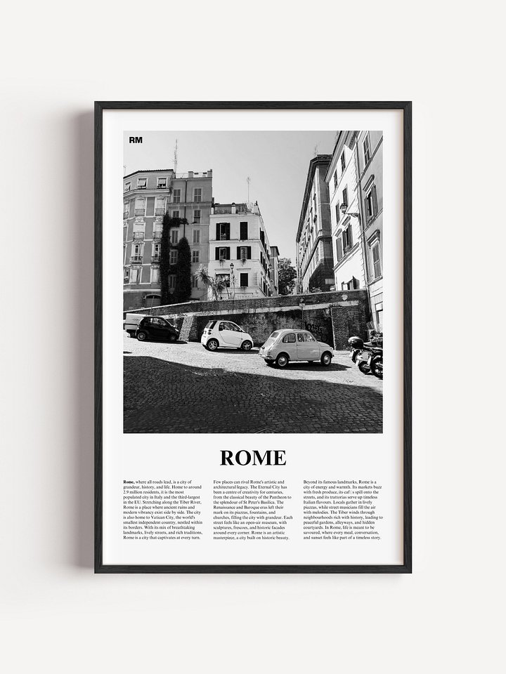Rome 06 Newspaper Poster product image (1)