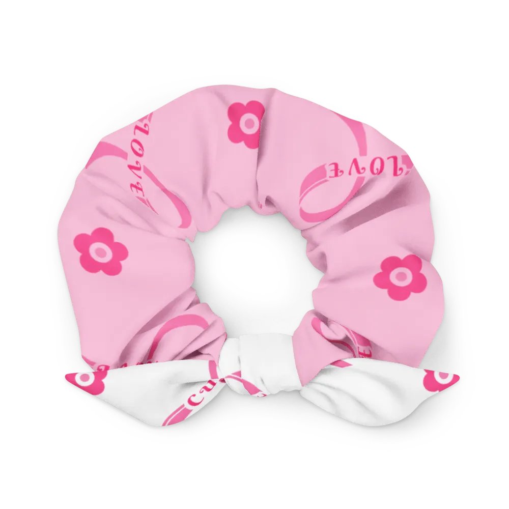 Hopeful Pink Ribbon Scrunchie product image (4)