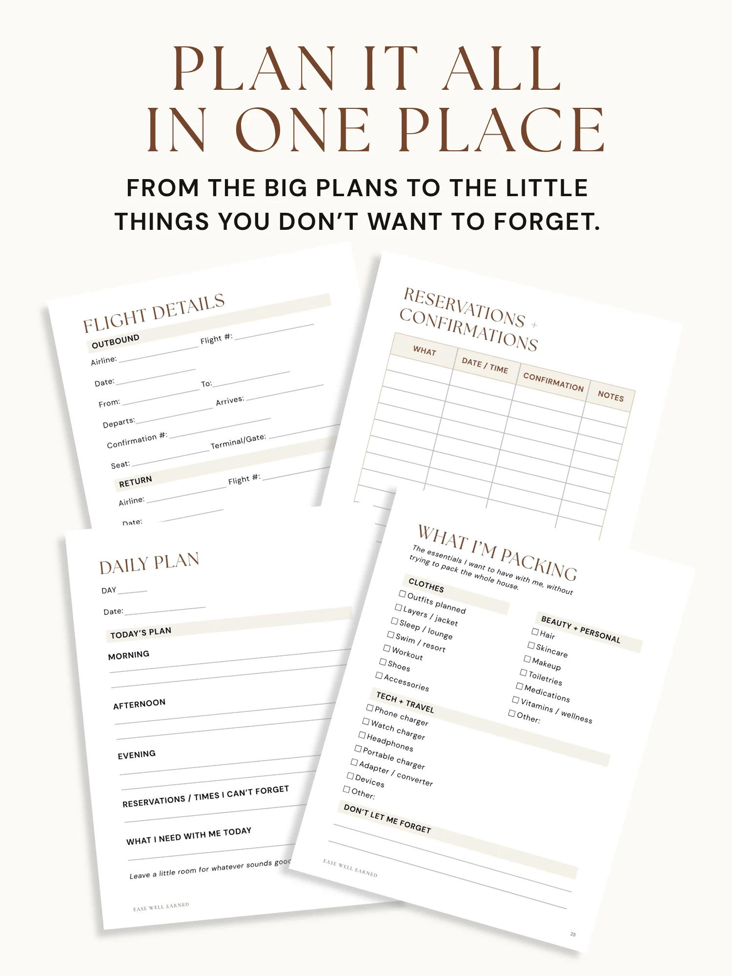 The EASE Travel Planner product image (3)