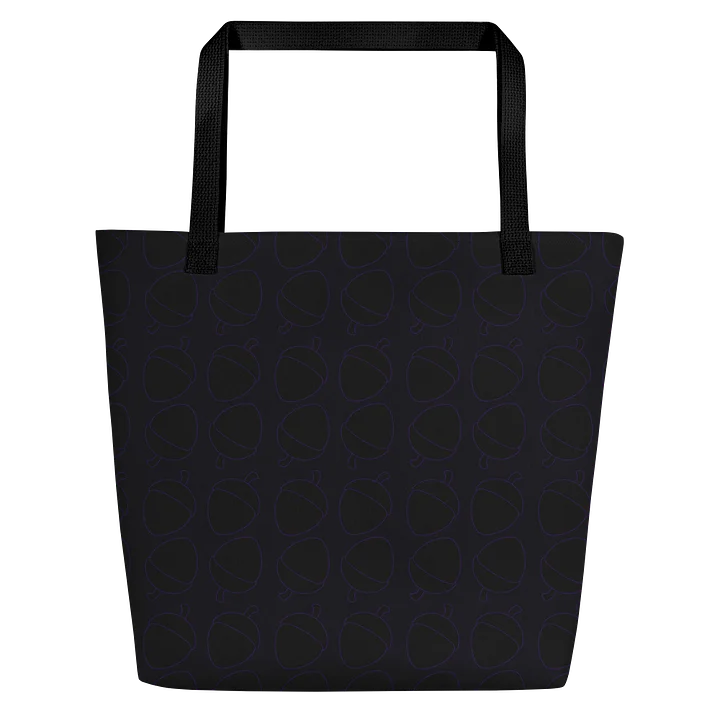 Purple Dot Grid All-Over Print Tote Bag product image (1)