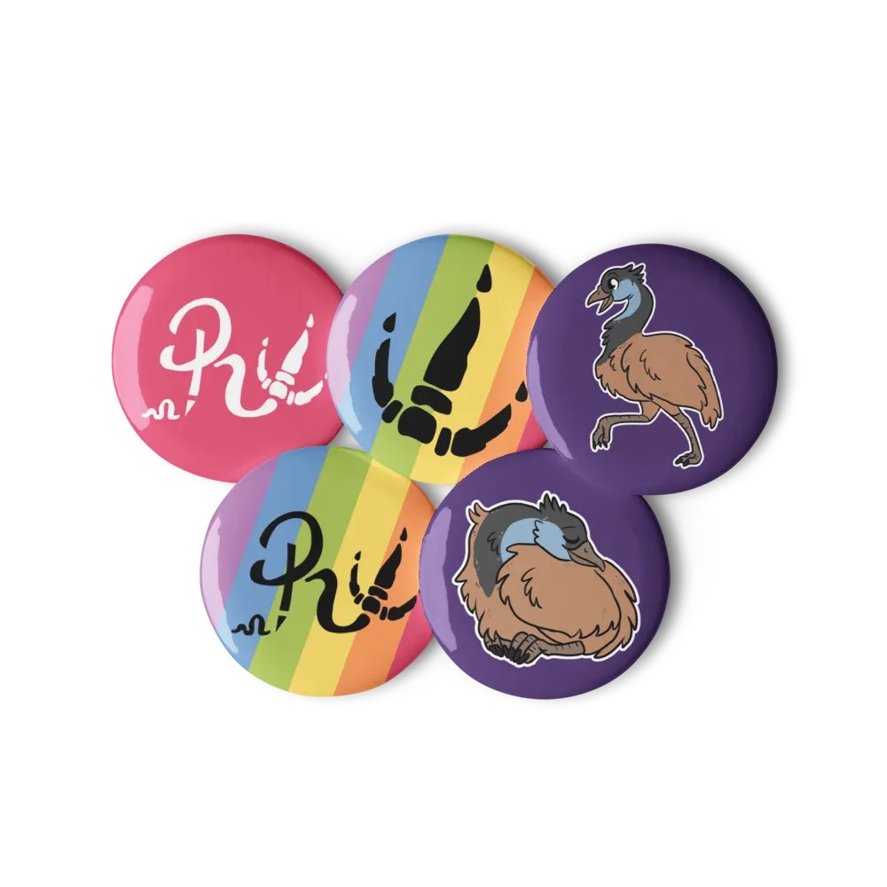 Rogue Writers Pin Set product image (3)
