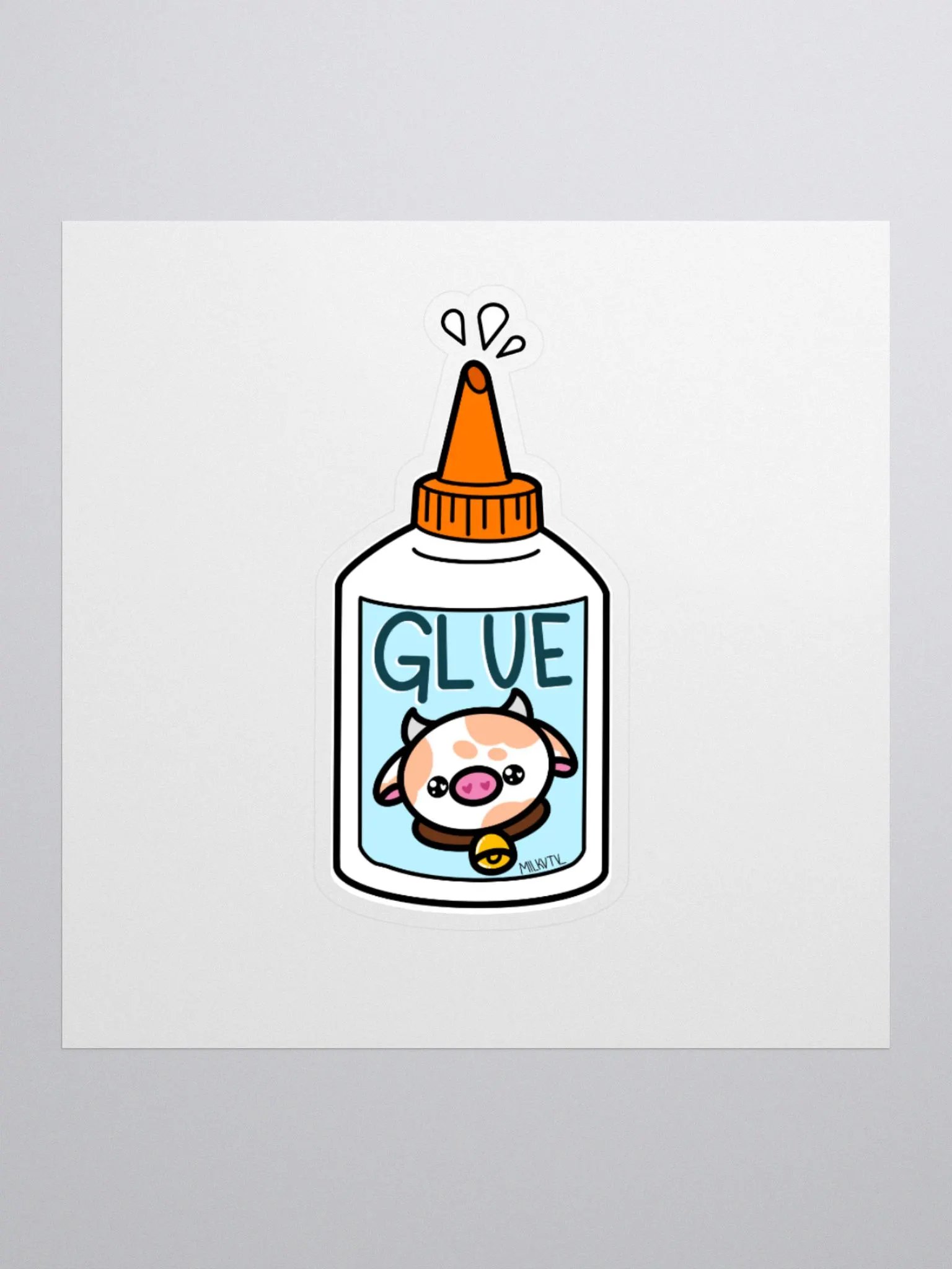 Milky Glue Sticker product image (2)
