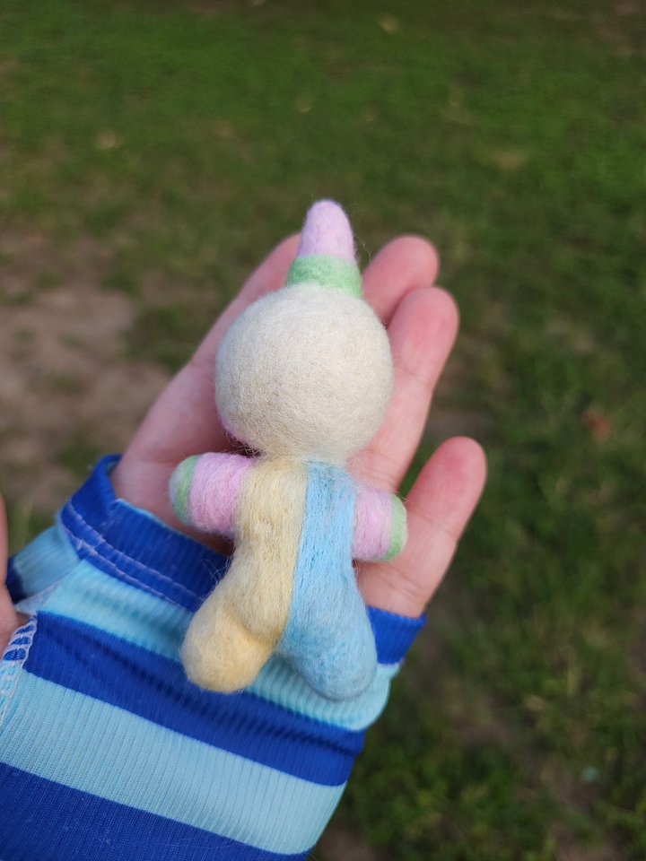 Pastel Tumi Needle Felt Figurine product image (2)