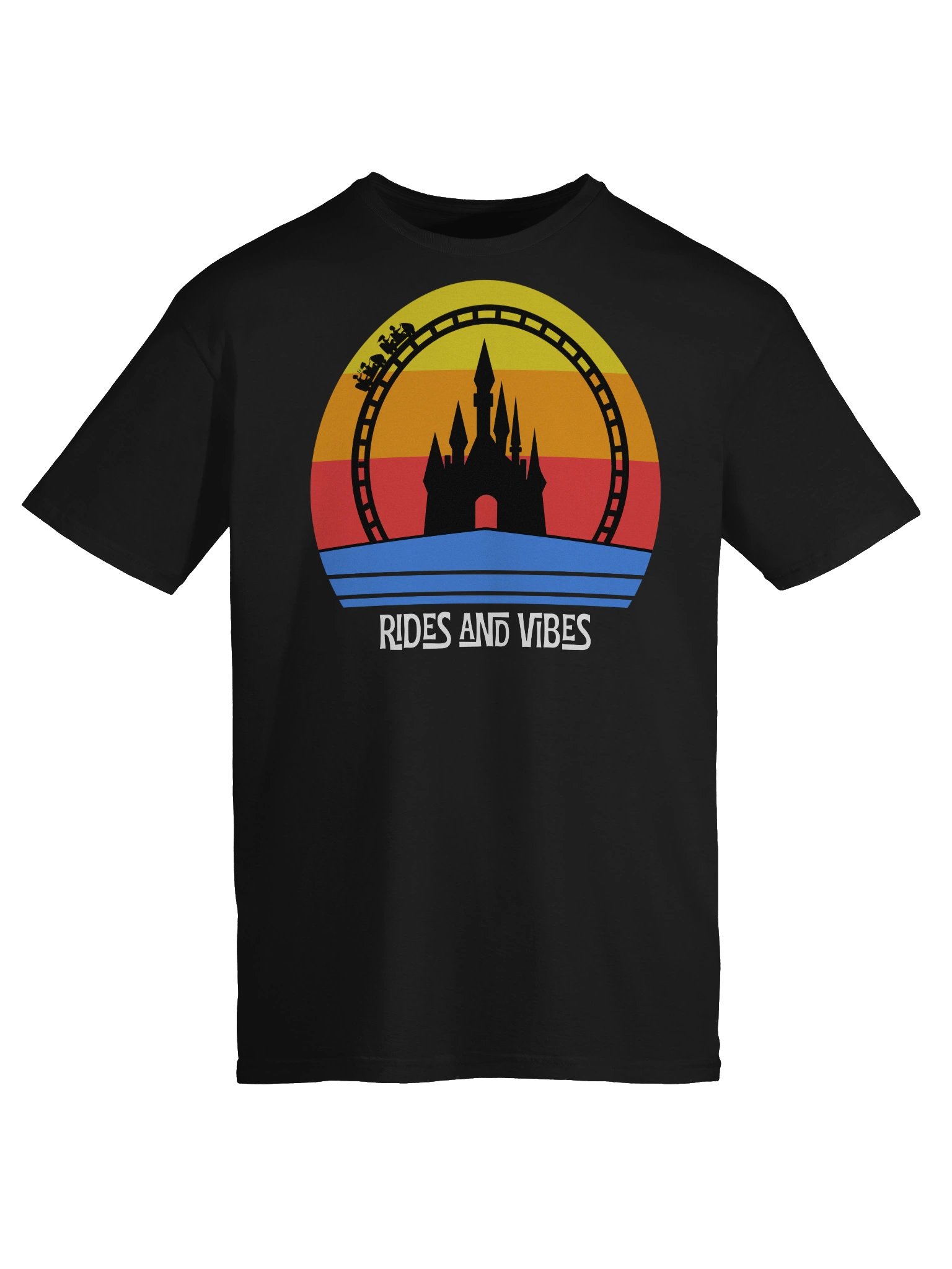 Rides and Vibes theme park T-Shirt product image (43)