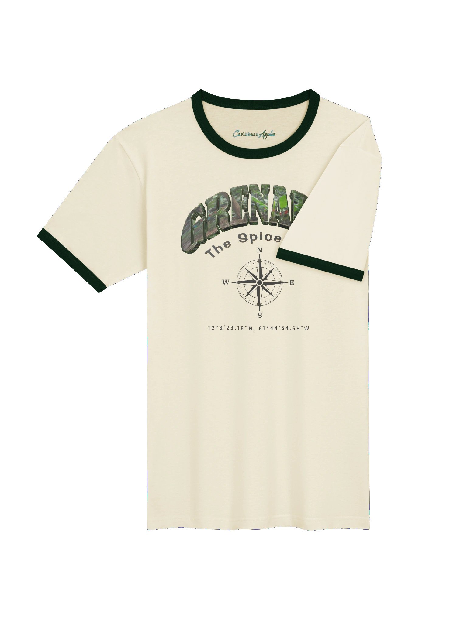 Compass - Grenada - Vintage ALT | Unisex Ringer T-Shirt | 5 Versions product image (18)