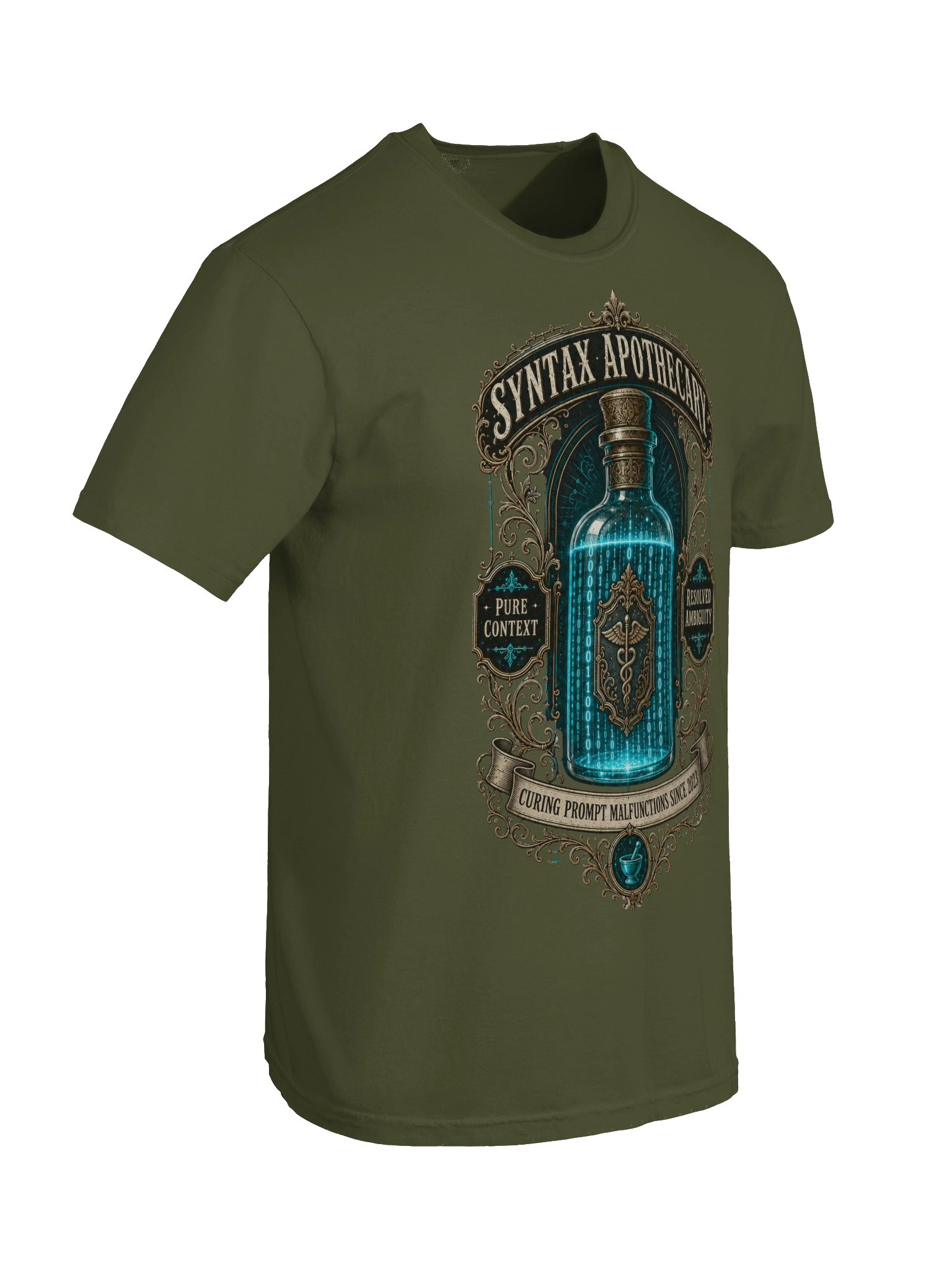 Syntax & Sarcasm — Syntax Apothecary Heavyweight Graphic T-Shirt product image (3)