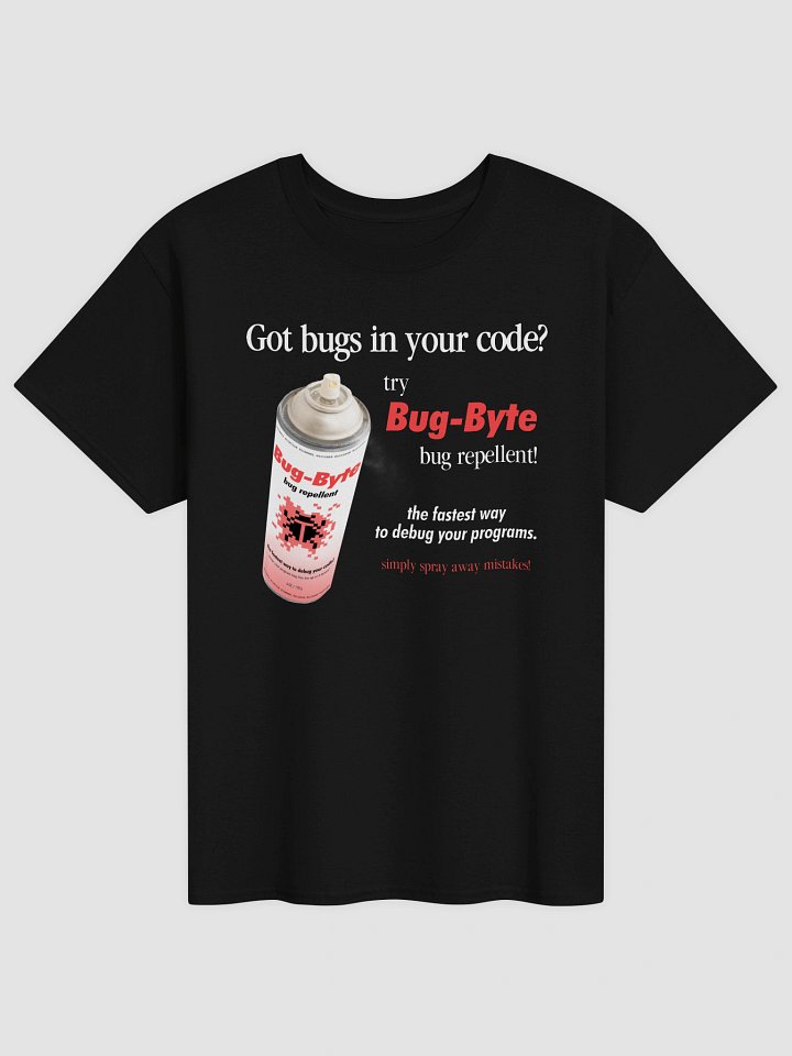 "Bug-Byte" Debug spray T-shirt product image (1)